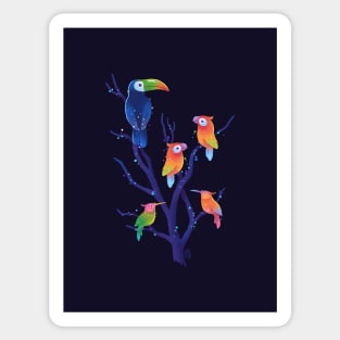 Birds Of Paradise Sticker